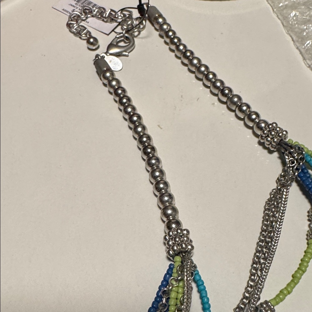 Chico’s Multi Strand Beaded Necklace Statement (BR1010/4) - Picture 7 of 11